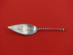 Twist by Towle Sterling Silver Jelly Cake Server Brite-Cut 8 1/4" Antique