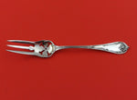 Rustic by Towle Sterling Silver Pastry Fork pierced four-leaf clover 2-tine 6"