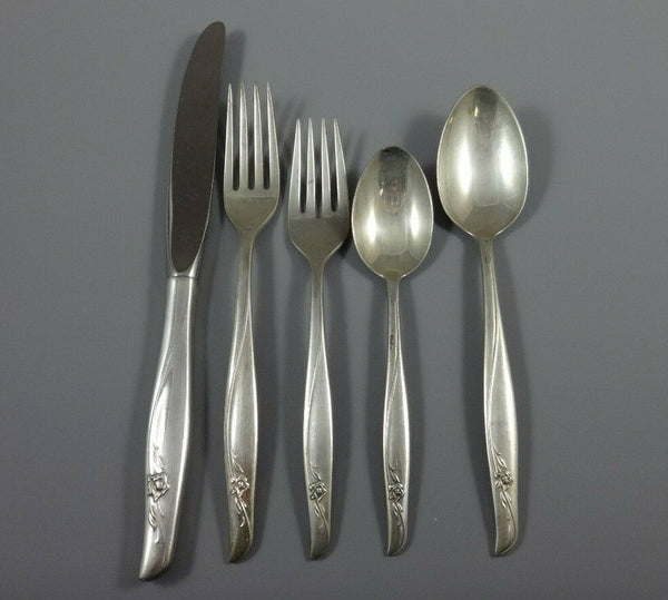Sea Rose by Gorham Sterling Silver Flatware Set 8 Service 44 Pieces