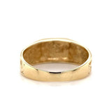14k Yellow Gold Blank Signet Ring Jewelry (#J5770)
