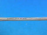 Lap Over Edge Acid Etched by Tiffany Sterling Sauce Ladle Dandelions Floral 7"