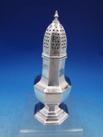 English Estate Sterling Silver Muffineer Sheffield 1937 unnkown maker (#7071)