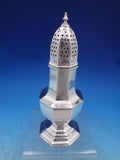 English Estate Sterling Silver Muffineer Sheffield 1937 unnkown maker (#7071)