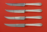 Pine Tree by International Sterling Silver Steak Knife Set 4pc HHWS Custom