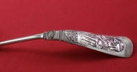 Fontainebleau by Gorham Sterling Silver Gravy Ladle Gold Washed Bright-Cut 7"