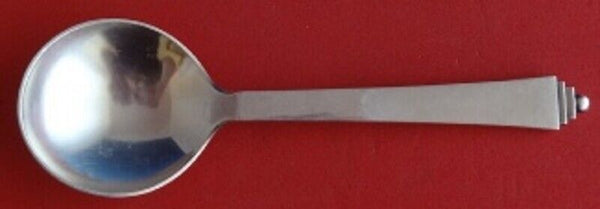 Pyramid by Georg Jensen Sterling Silver Bouillon Soup Spoon 4 3/4" Silverware