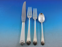 Colonial Shell by International Sterling Silver Flatware Set Service 77pc Dinner