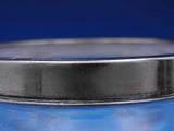 Faneuil by Tiffany and Co Sterling Silver Cut Crystal Tobacco Jar 11.7ozt. #8938