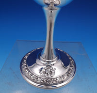 Meadow Rose by Wallace Sterling Silver Water Goblet Gold Washed #B323 (#8101)