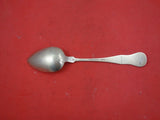 Kings by Bailey & Kitchen plain stem & back Coin Silver Dinner Spoon 8 7/8"