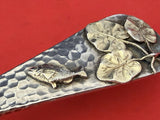 Duhme Sterling Silver Fish Serving Set GW Applied Fish Hammered Aesthetic