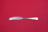 Unknown pattern by Tiffany and Co Silver Butter Spreader FH hand engraved 5 3/4"