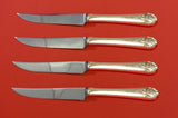 Royal Windsor by Towle Sterling Silver Steak Knife Set 4pc HHWS Custom 8 1/2"