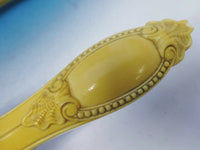 Martin Hall and Co English Sterling Silver Fish Serving Set 2pc Pierced Serpent