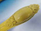 Martin Hall and Co English Sterling Silver Fish Serving Set 2pc Pierced Serpent