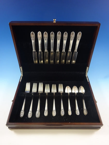 Riviera by International Sterling Silver Flatware Set For 8 Service 32 Pcs