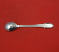 Beaded by Georg Jensen Sterling Silver Coffee Spoon with GI Mark 4 1/2"