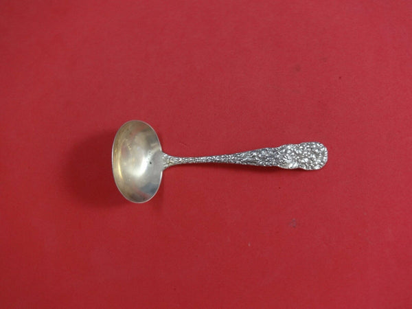 Chrysanthemum by Stieff Sterling Silver Gravy Ladle 6" Serving Silverware