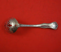 Charles II by Dominick and Haff Sterling Silver Pea Spoon Pierced w/Fleur De Lis