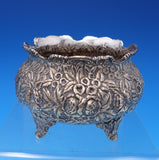 Repousse by Hennegan and Bates Sterling Silver Tea Set 5pc 58.49 ozt. (#7569)