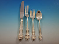 English Gadroon by Gorham Sterling Silver Flatware Set for 12 Service 60 pieces