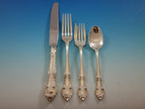 English Gadroon by Gorham Sterling Silver Flatware Set for 12 Service 60 pieces