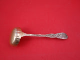 Chrysanthemum by Tiffany and Co Sterling Gravy Ladle swirl bowl narrow GW 7 1/4"