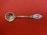 Medallion Coin by E. Jaccard & Co. Salt Spoon Master w/Scalloped Bowl 3 7/8"