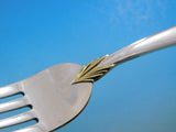 Golden Soleil by Lunt Sterling Silver Flatware Set for 12 Service 86 pieces