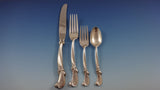 Waltz of Spring by Wallace Sterling Silver Flatware Set Dinner Service 40 Pieces