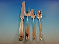 Puritan by Stieff Sterling Silver Flatware Set for 8 Service 37 pieces