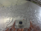 Tiffany & Co. Sterling Silver Tray Footed with Acid Etched Cherubs (#0152)