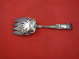 Bridal Rose by Alvin Sterling Silver Fish Serving Fork Pierced 9 5/8" Vintage
