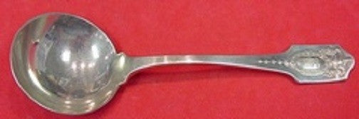 Adam by Shreve Sterling Silver Bouillon Soup Spoon 5" Flatware