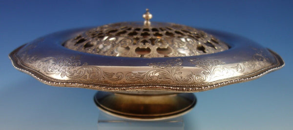 Frank Whiting Sterling Silver Flower Arranger with Frog #38-28E (#2507)