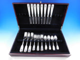 Fiddle Thread & Shell by CJ Vander Sterling Silver Flatware Set 8 Service 32 pcs