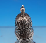 Repousse by Kirk Sterling Silver Pepper Shaker #58 4 1/2" x 1 7/8" (#8980)