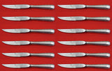 Candlelight by Towle Sterling Silver Steak Knife Custom Set 12 pcs 8 1/2"