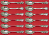 Debussy by Towle Sterling Silver Teaspoon Set 12 pieces 6"