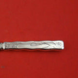Lap Over Edge Acid Etched by Tiffany and Co Sterling Fish Knife HH AS 7 5/8"