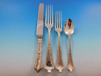 Persian by Tiffany Sterling Silver Flatware Set Service 92 Pieces Fitted Chest