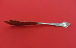 Coin Silver by Albert Coles Master Butter flat handle Brite-Cut twisted 7 3/4"