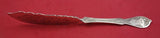 Coin Silver by Albert Coles Master Butter flat handle Brite-Cut twisted 7 1/2"