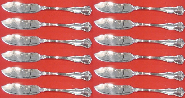 Provence by Tiffany and Co Sterling Silver Butter Spreader flat handle Set 12 pc