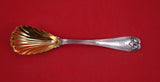 Colonial by Tiffany and Co Sterling Silver Preserve Spoon shell bowl GW 7"