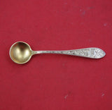 Colonial B Engraved by Whiting Sterling Silver Salt Spoon master  GW 3 1/2"