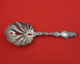 Lily by Whiting Sterling Silver Ice Spoon Serving Pierced Original 9" Rare