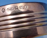 Asprey and Garrard English Sterling Silver Wine Collar w/Fabric 1 1/2" (#8580)