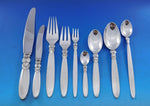 Cactus by Georg Jensen Sterling Silver Flatware Set 12 Service 115 pcs Dinner