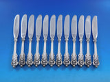 Grande Baroque by Wallace Sterling Silver Butter Spreader HH Modern Set of 12pcs